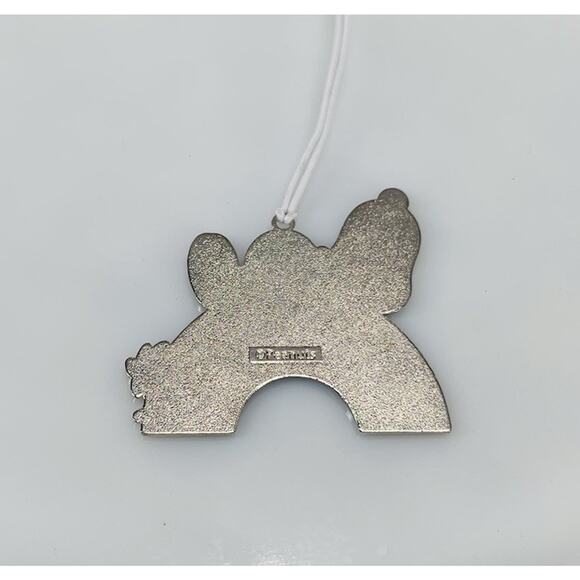 Hallmark Peanuts Snoopy On Rainbow Woodstock Flat Metal Ornament - Picture 5 of 8